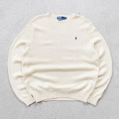 Polo Ralph Lauren Heavy Knit Sweater - 90s (XL)