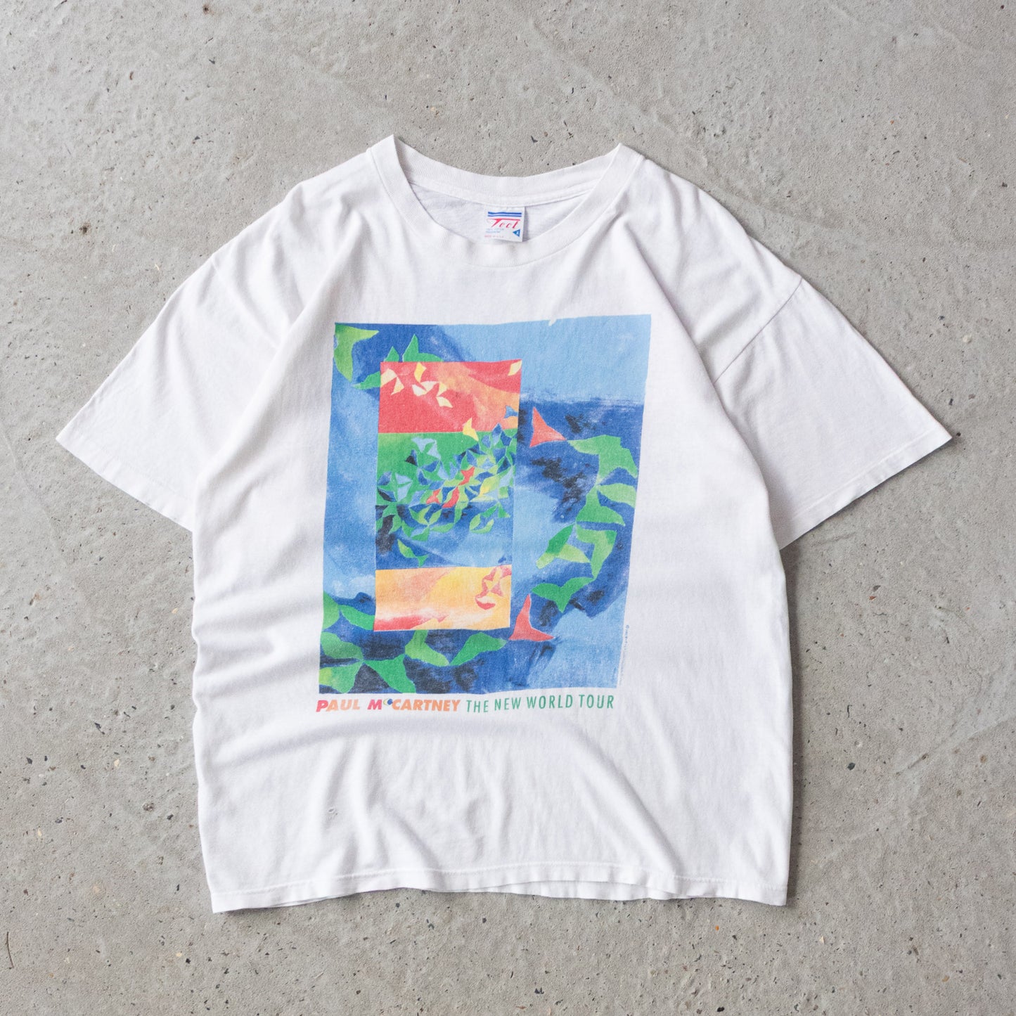 Vintage 1993 Paul McCartney New World Tour Tee - XL
