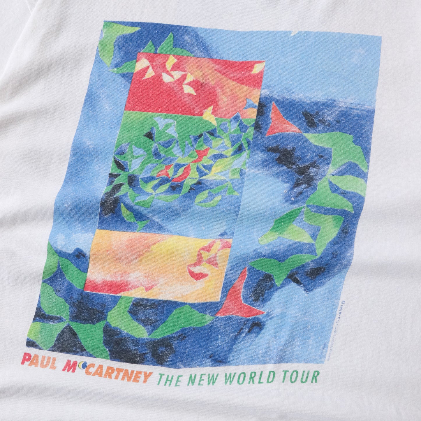 Vintage 1993 Paul McCartney New World Tour Tee - XL
