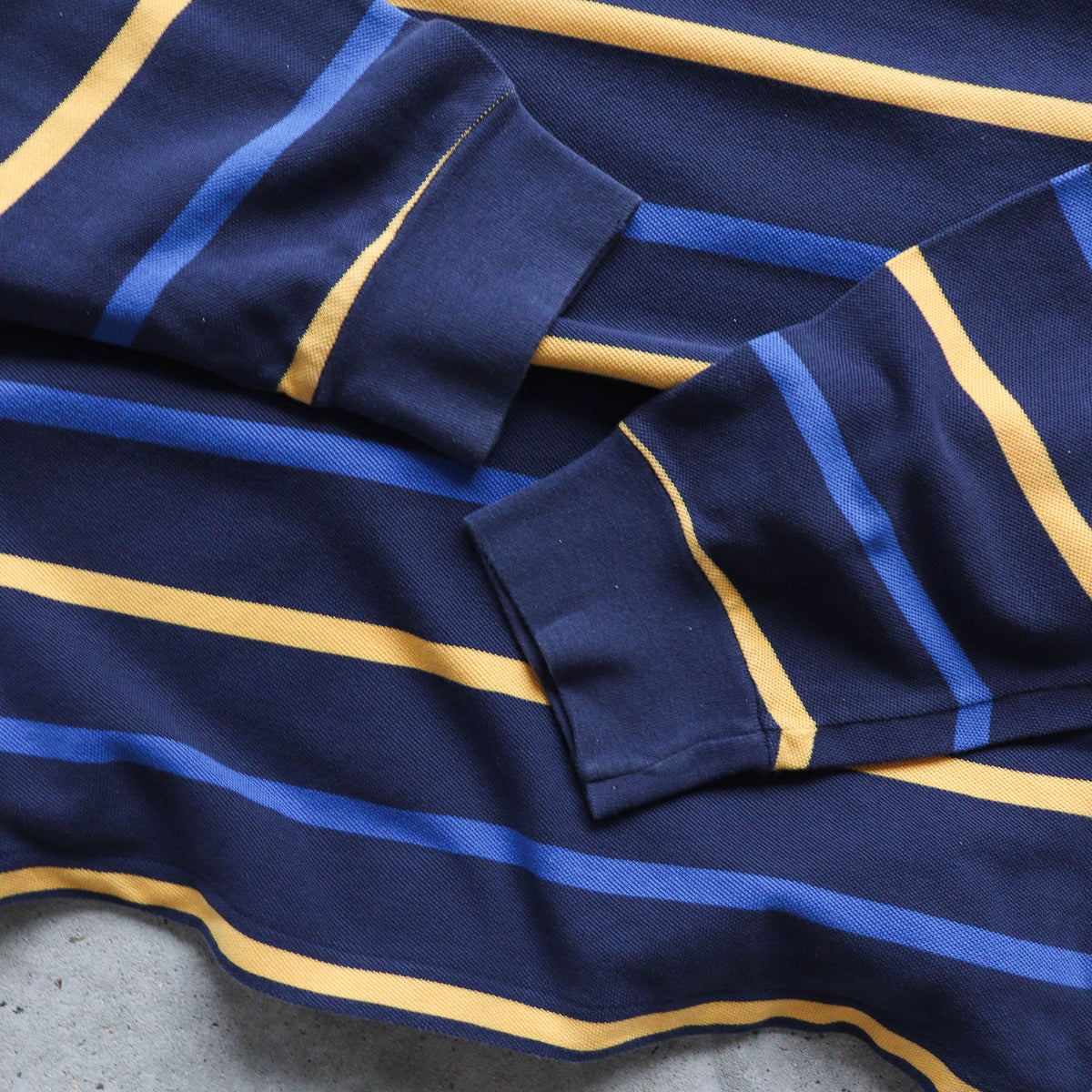 Polo Ralph Lauren Striped Rugby Shirt – 2000s (XL)