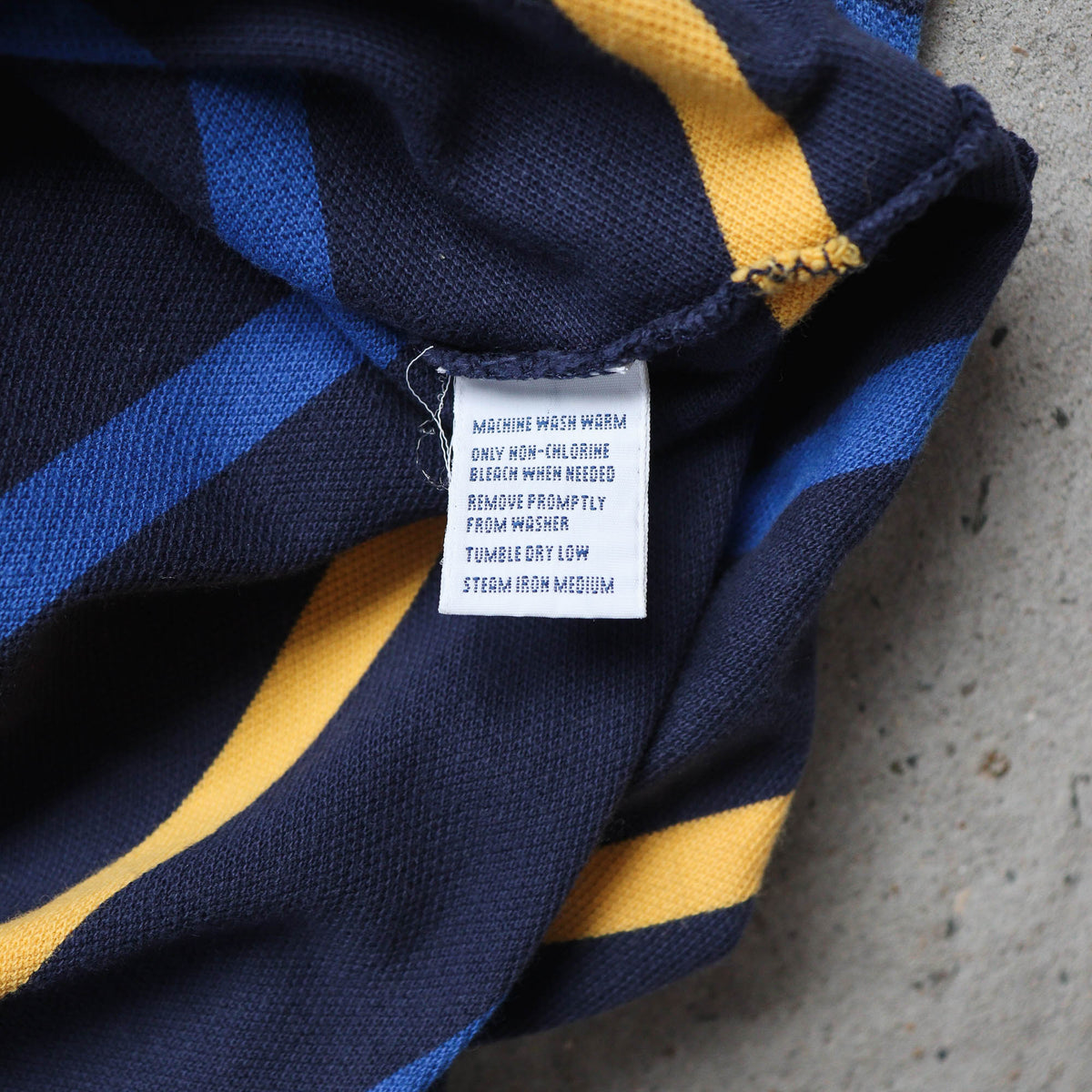Polo Ralph Lauren Striped Rugby Shirt – 2000s (XL)