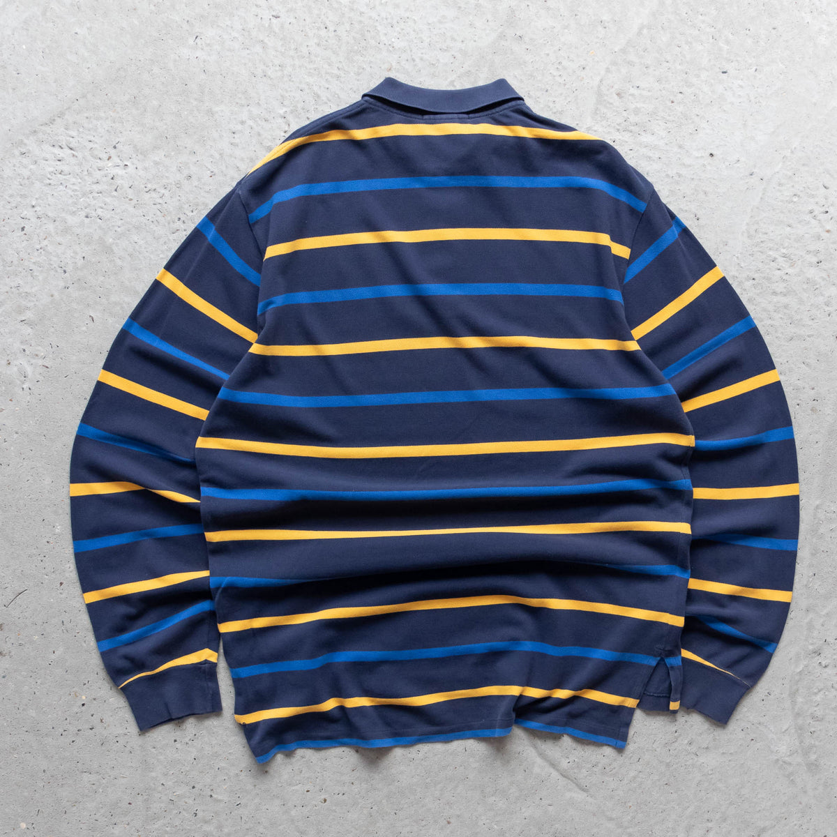 Polo Ralph Lauren Striped Rugby Shirt – 2000s (XL)