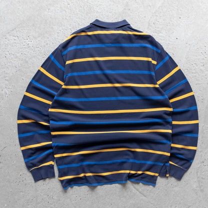 Polo Ralph Lauren Striped Rugby Shirt – 2000s (XL)