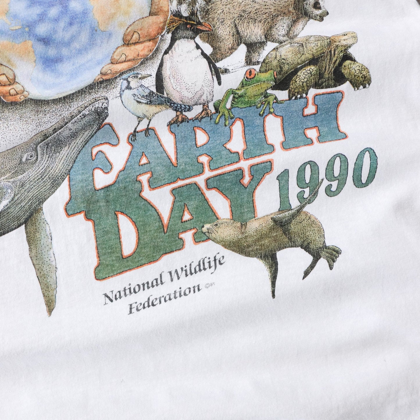 Vintage 1990 Earth Day Nature Tee - M - AL Vintage