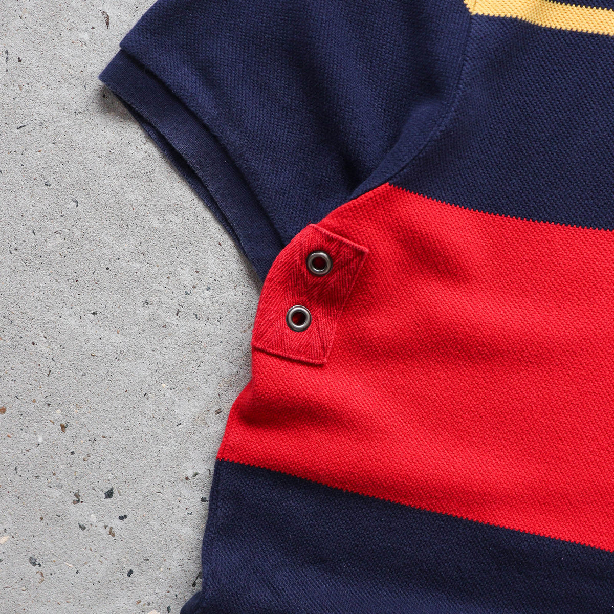 Polo Ralph Lauren Colour Block Rugby Shirt – 2000s (L)