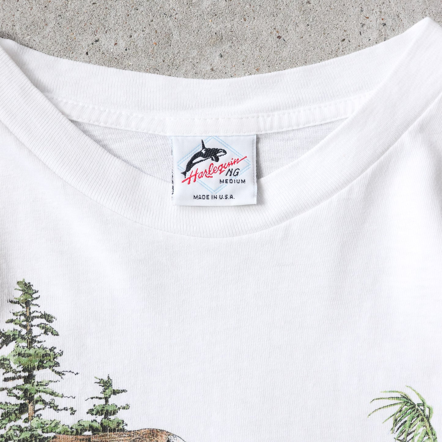 Vintage 1990 Earth Day Nature Tee - M - AL Vintage