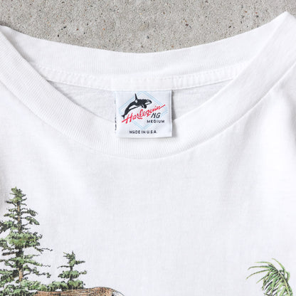 Vintage 1990 Earth Day Nature Tee - M - AL Vintage