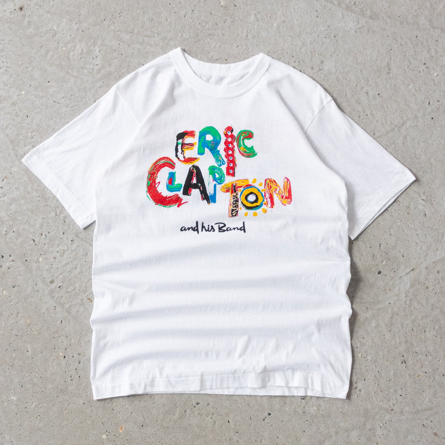 Vintage 1985 Eric Clapton Japan Tour Tee - M