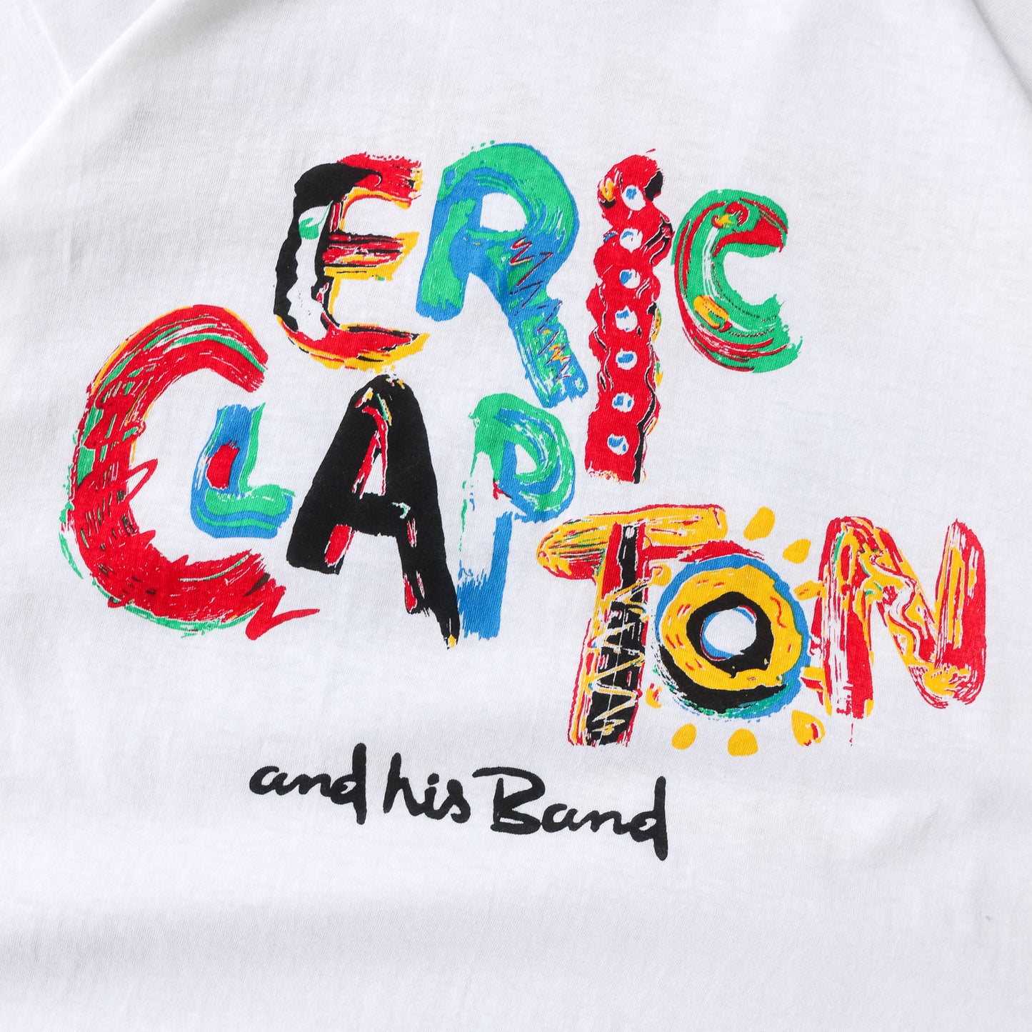 Vintage 1985 Eric Clapton Japan Tour Tee - M