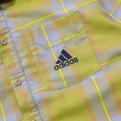 Adidas Outdoors Plaid Button Up Shirt - 2000s (L)
