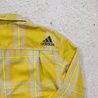 Adidas Outdoors Plaid Button Up Shirt - 2000s (L)