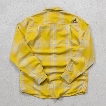 Adidas Outdoors Plaid Button Up Shirt - 2000s (L)
