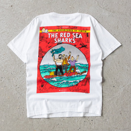 Vintage 90s Adventures of Tin Tin Tee - L - AL Vintage