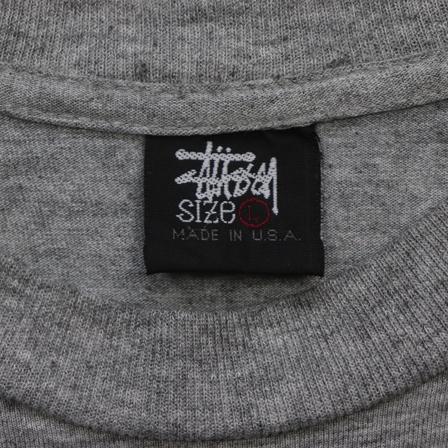 Vintage 90s Stussy Irie Rasta Longsleeve Tee - L