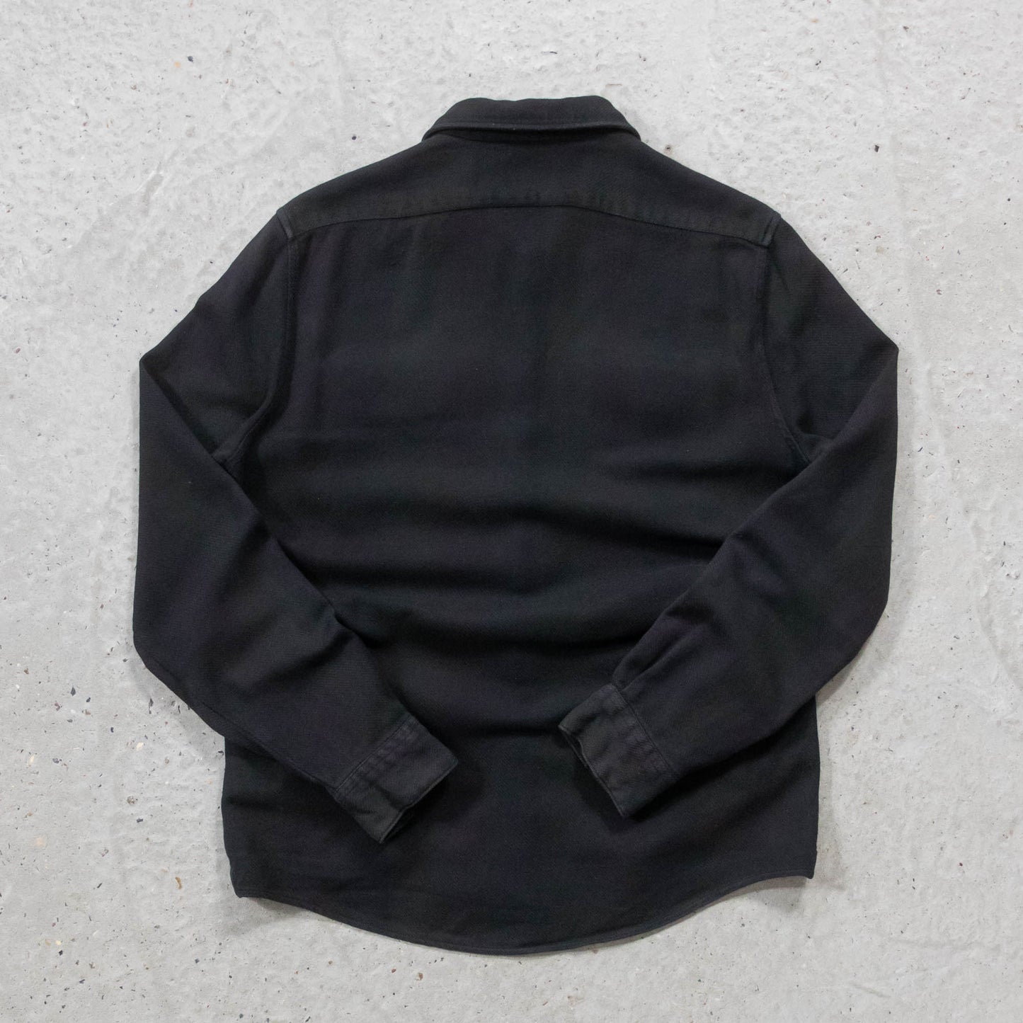 Acne Studios Tonal Plaid Flannel Utility Overshirt - M
