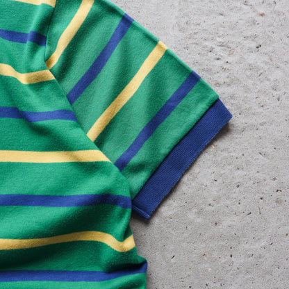 Polo Ralph Lauren Golf Crest Striped Polo Shirt – 90s (L)