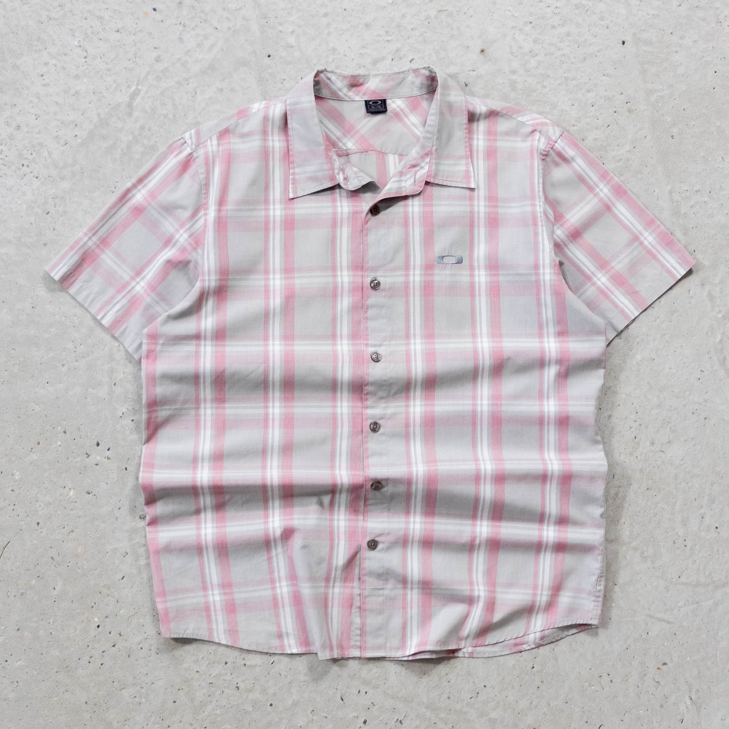 Oakley Square O Plaid Button Up Shirt - 2000s (XL)