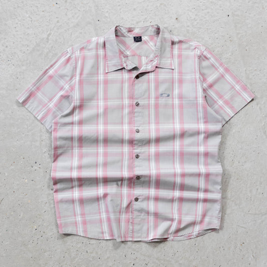 Oakley Square O Plaid Button Up Shirt - 2000s (XL)