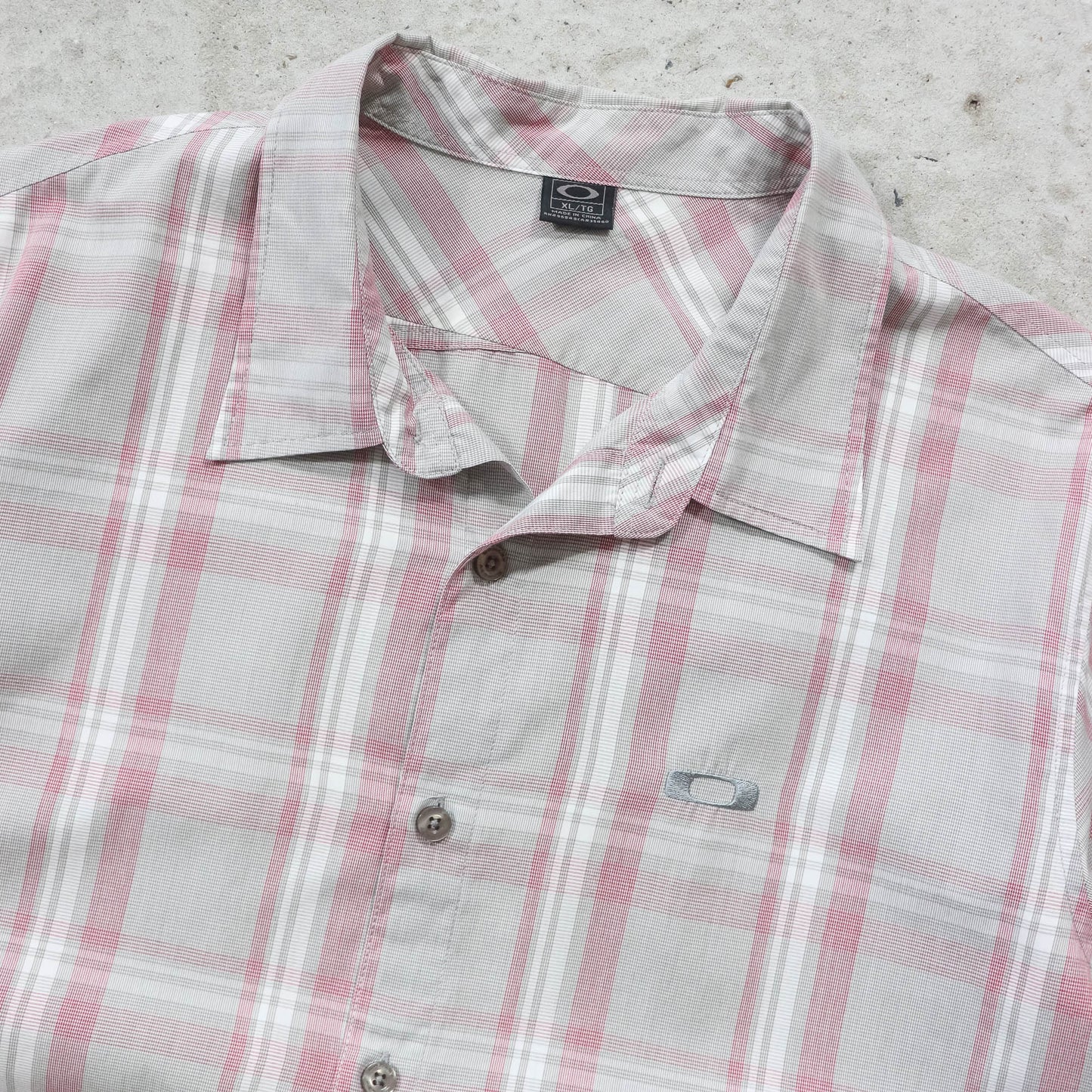 Oakley Square O Plaid Button Up Shirt - 2000s (XL)