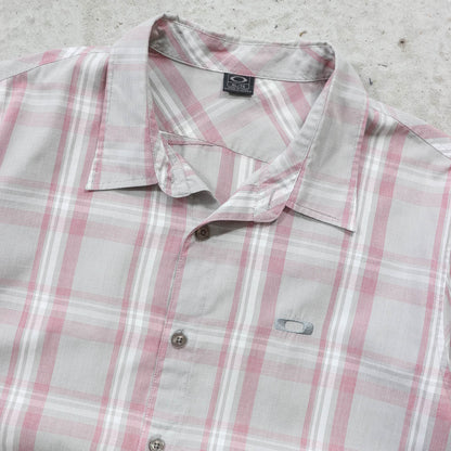 Oakley Square O Plaid Button Up Shirt - 2000s (XL)