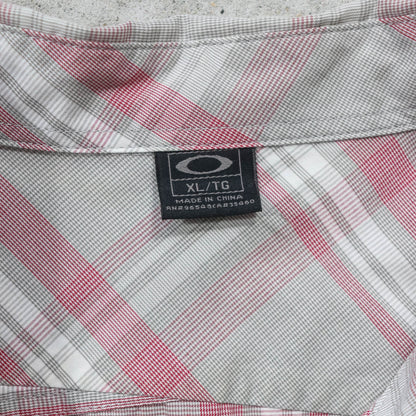 Oakley Square O Plaid Button Up Shirt - 2000s (XL)