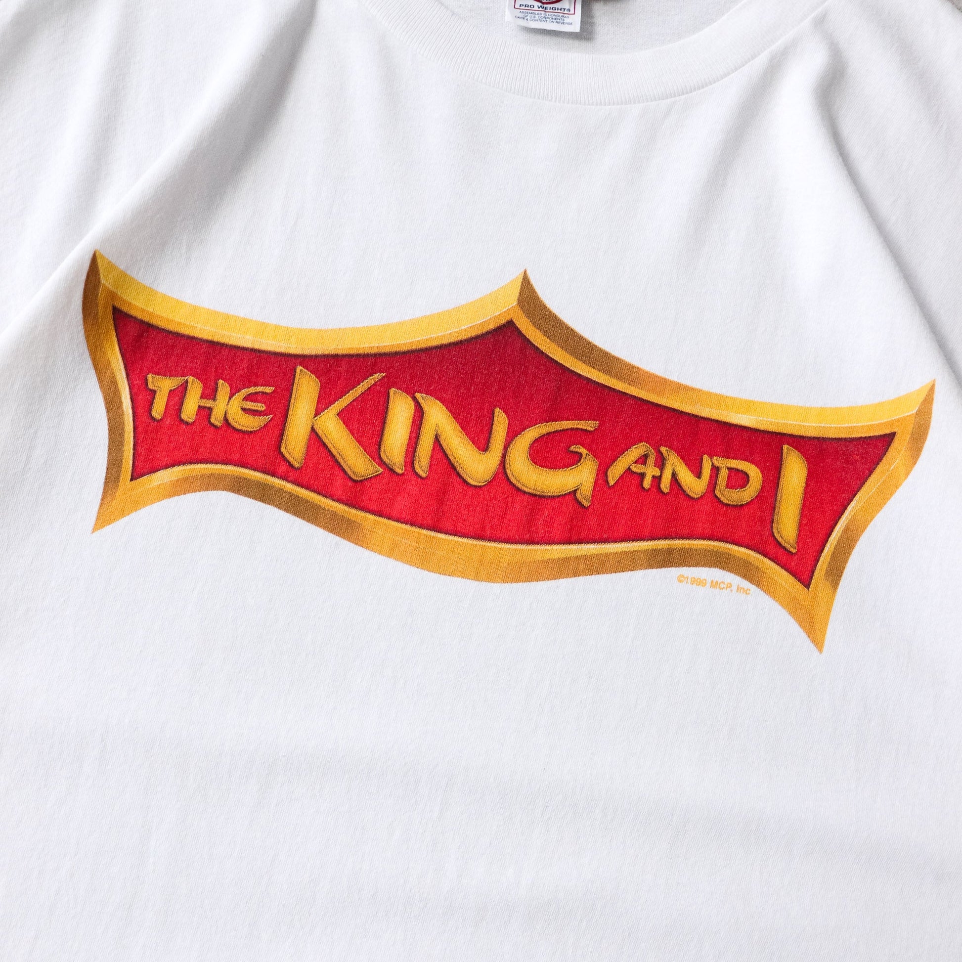 Vintage 1999 The King and I Movie Promo Tee - XL - AL Vintage