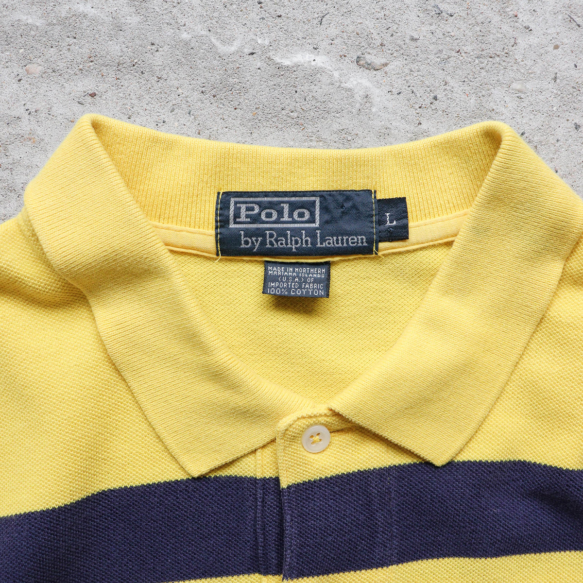 Polo Ralph Lauren Colour Block Polo Shirt – 2000s (L)
