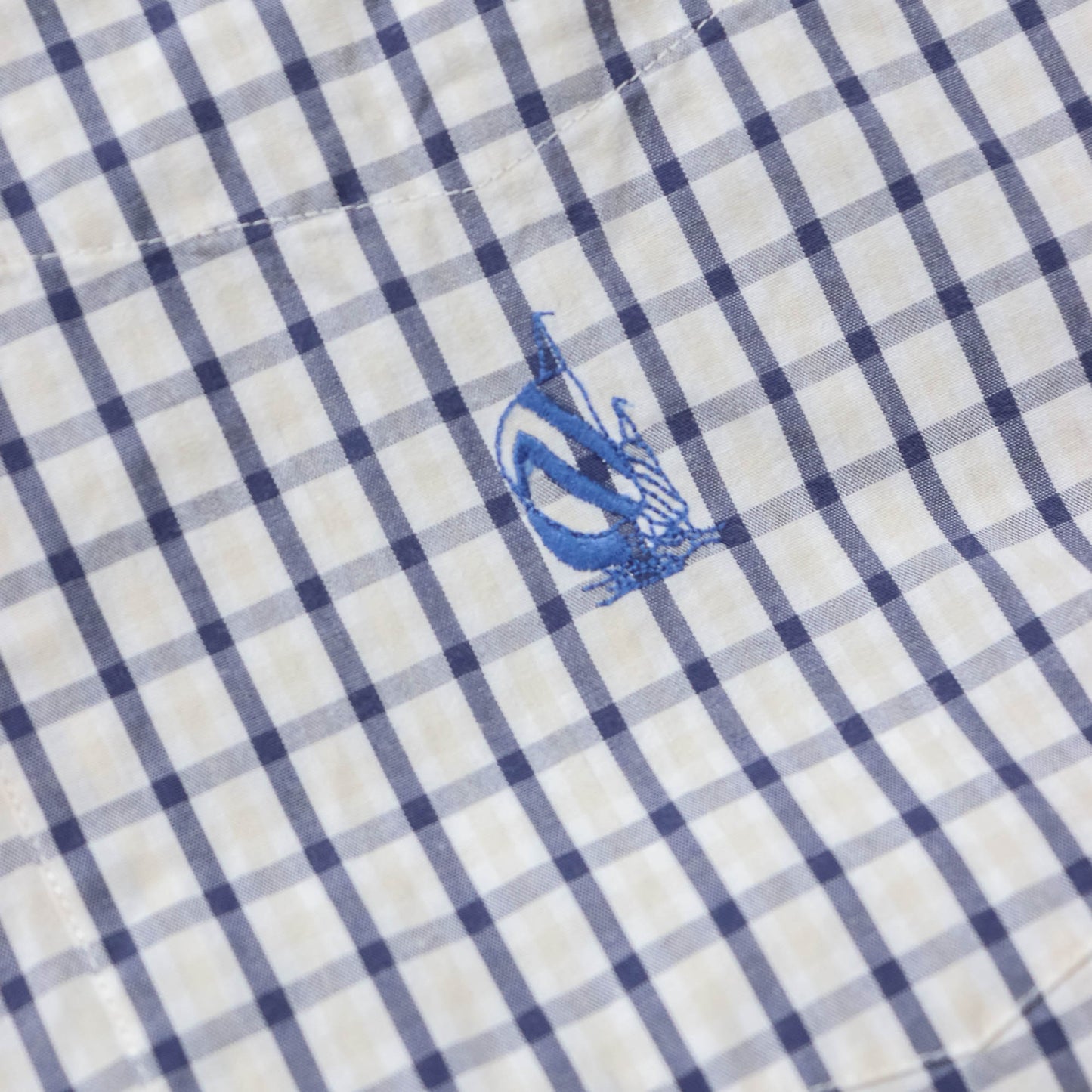 Nautica Plaid Button Up Shirt - 90s (XL)