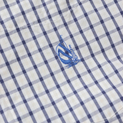 Nautica Plaid Button Up Shirt - 90s (XL)