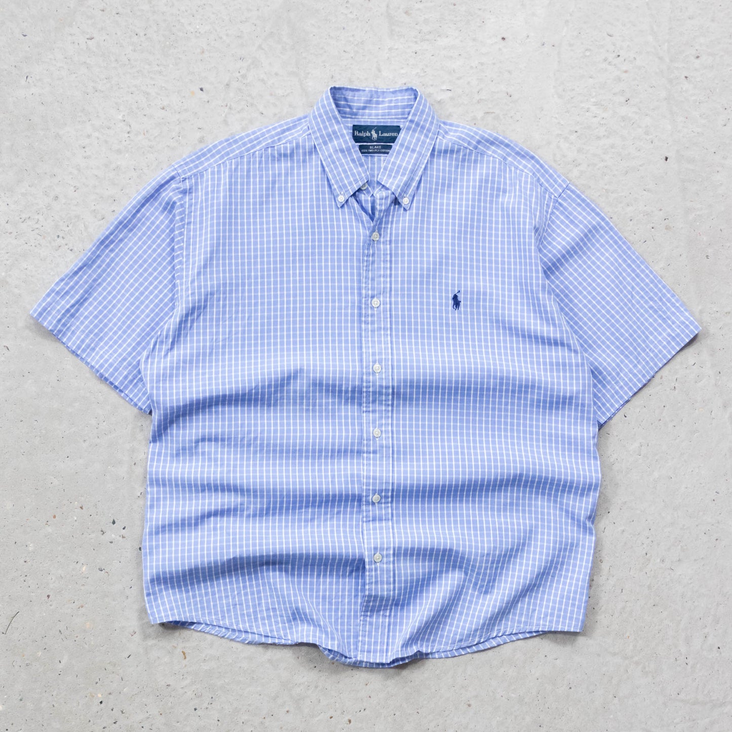 Polo Ralph Lauren Plaid Button Up Shirt - 90s (L)