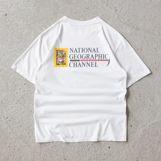 Vintage 90s National Geographic Channel Tee - M - AL Vintage