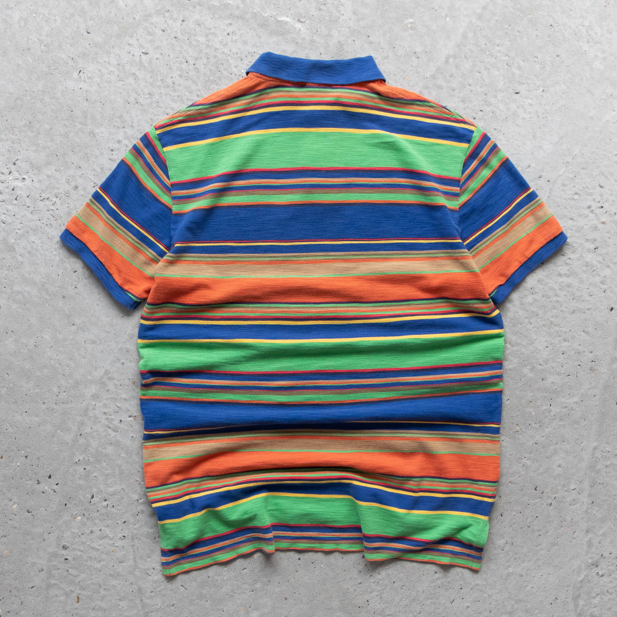 Polo Ralph Lauren Multicolour Striped Polo Shirt – 2000s (L)
