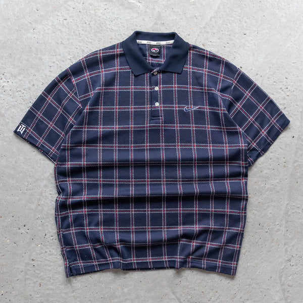 Nike Tiger Woods Plaid Golf Polo Shirt – 90s (L)