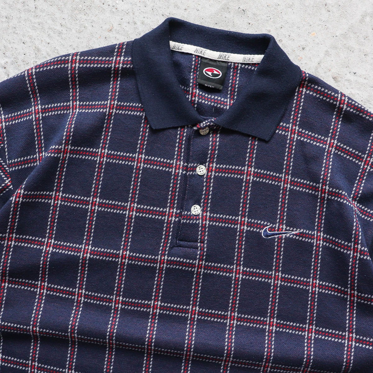 Nike Tiger Woods Plaid Golf Polo Shirt – 90s (L)
