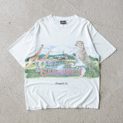 Vintage 1992 Serengeti Safari Habitat Tee - XL - AL Vintage