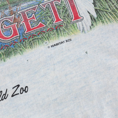 Vintage 1992 Serengeti Safari Habitat Tee - XL - AL Vintage