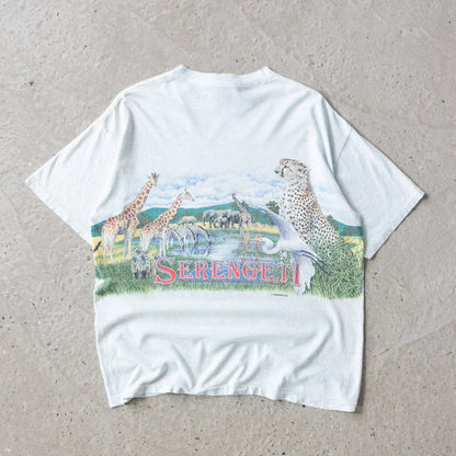 Vintage 1992 Serengeti Safari Habitat Tee - XL - AL Vintage