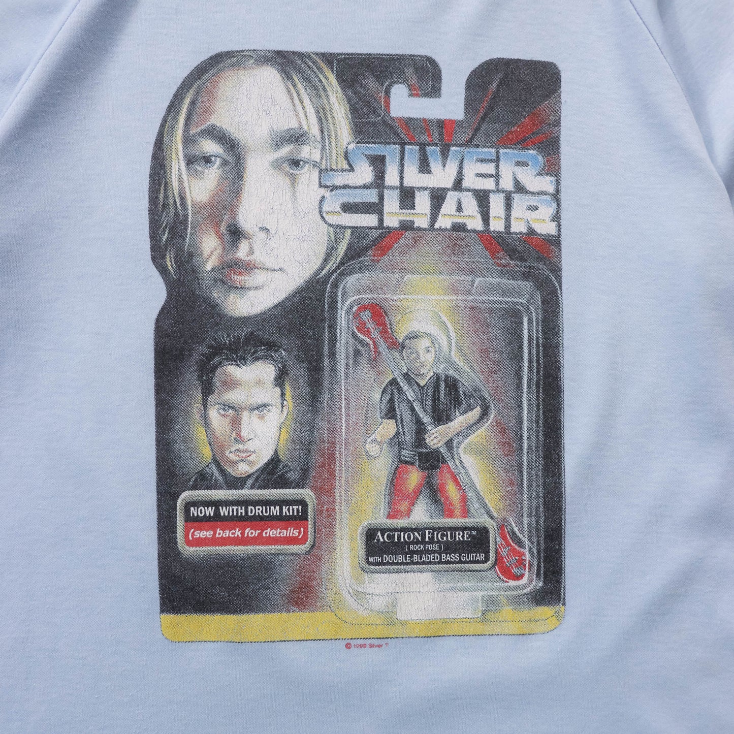 Silverchair Neon Ballroom Action Figure Tee - 1999 (M)