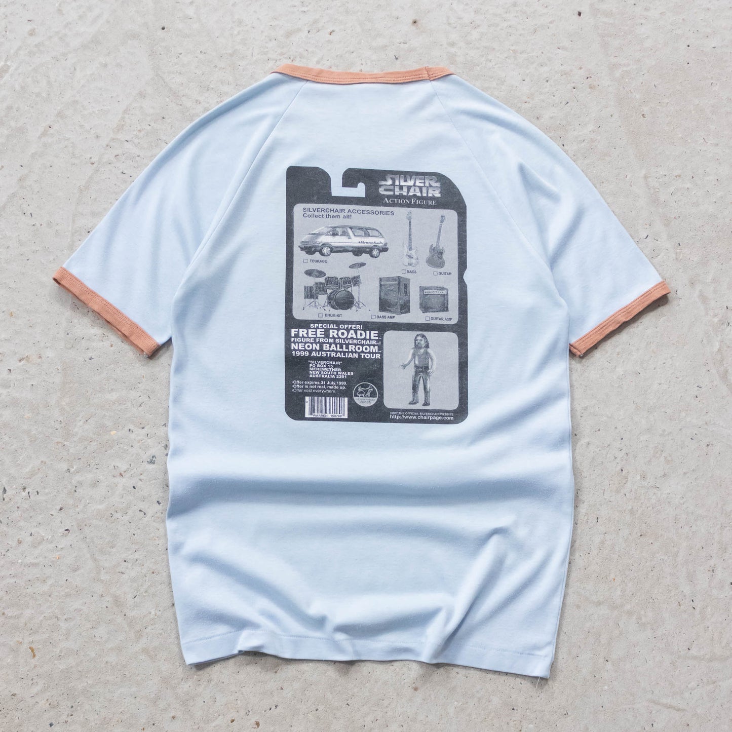 Silverchair Neon Ballroom Action Figure Tee - 1999 (M)