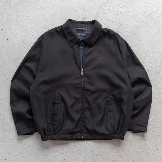 Nautica Plaid Lined Harrington Jacket – 2000s (L)