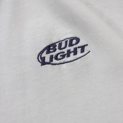 Budweiser Bud Light Embroidered Tee - 90s (XL)