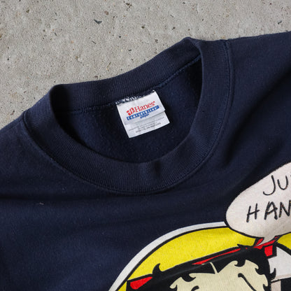 Vintage 90s Betty Boop Just Hangin Sweatshirt - XL - AL Vintage