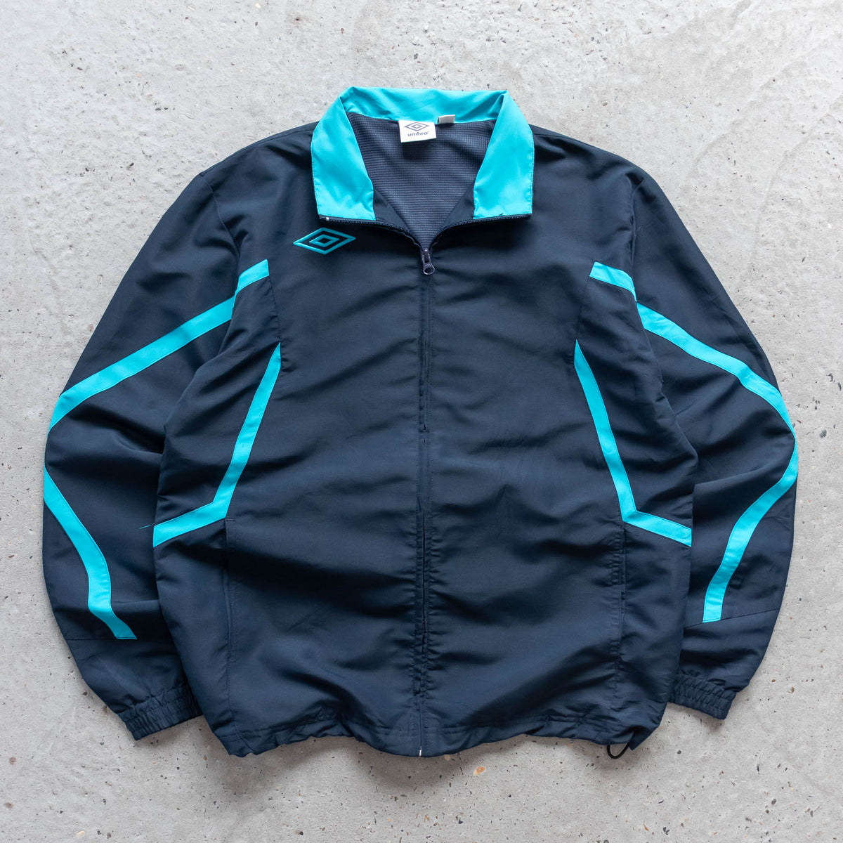 Umbro Big Logo Windbreaker Jacket - 2000s (M)