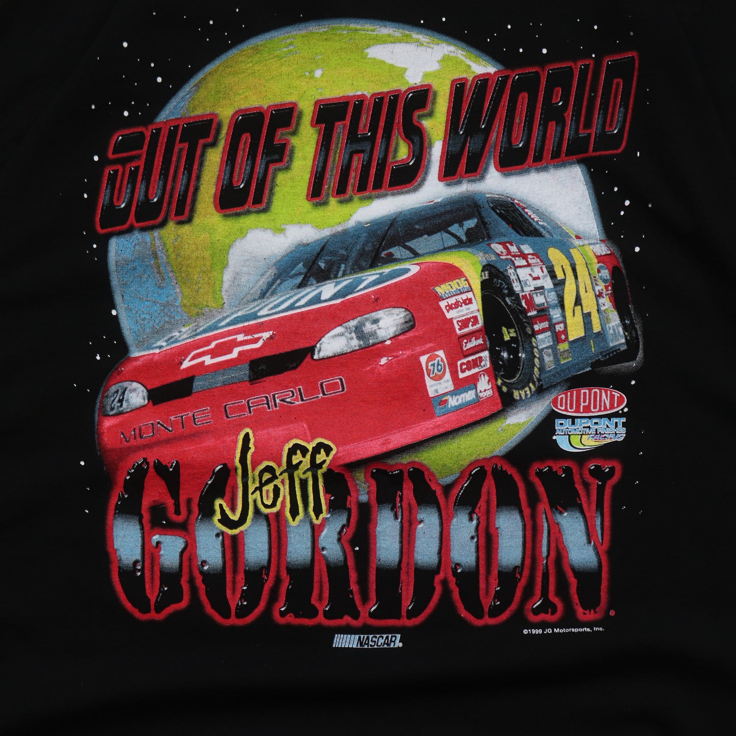 Vintage 1999 Jeff Gordon Out Of This World NASCAR Tee - XXL