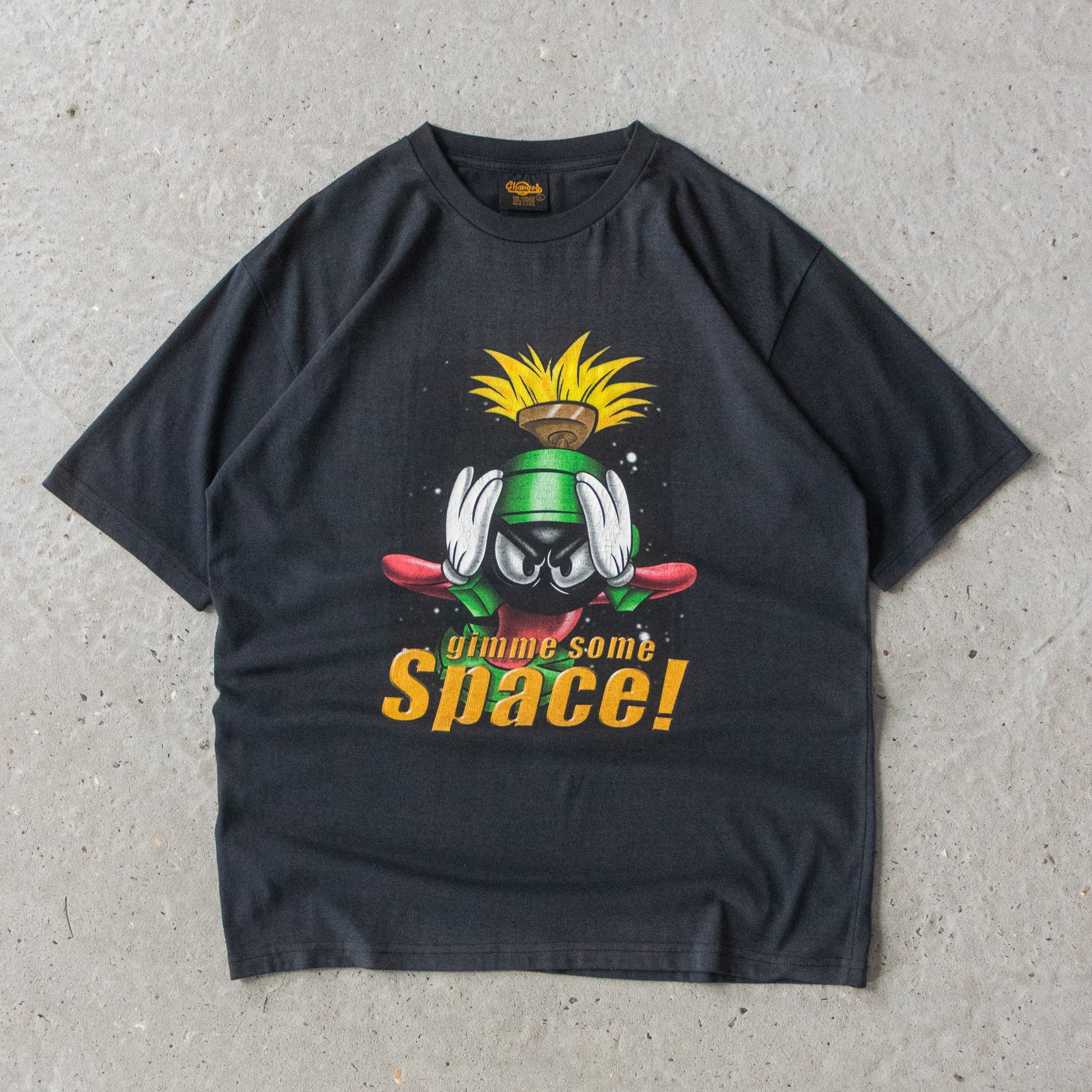 Vintage 90s Marvin the Martian Looney Tunes Tee - L - AL Vintage