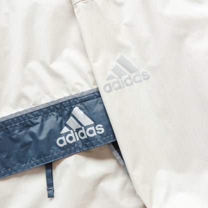 Adidas 1/4 Zip Hooded Anorak Jacket – 90s (L)