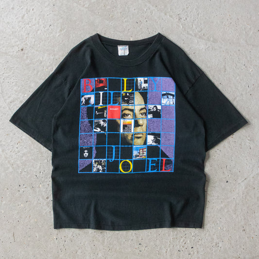 Vintage 1990 Billy Joel Storm Front Tour Tee - L - AL Vintage