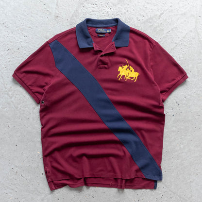 Polo Ralph Lauren Double Pony Polo Shirt - 2000s (XL)