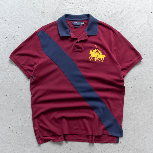 Polo Ralph Lauren Double Pony Polo Shirt - 2000s (XL)