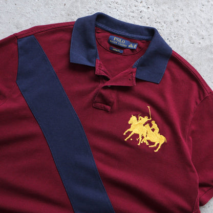 Polo Ralph Lauren Double Pony Polo Shirt - 2000s (XL)